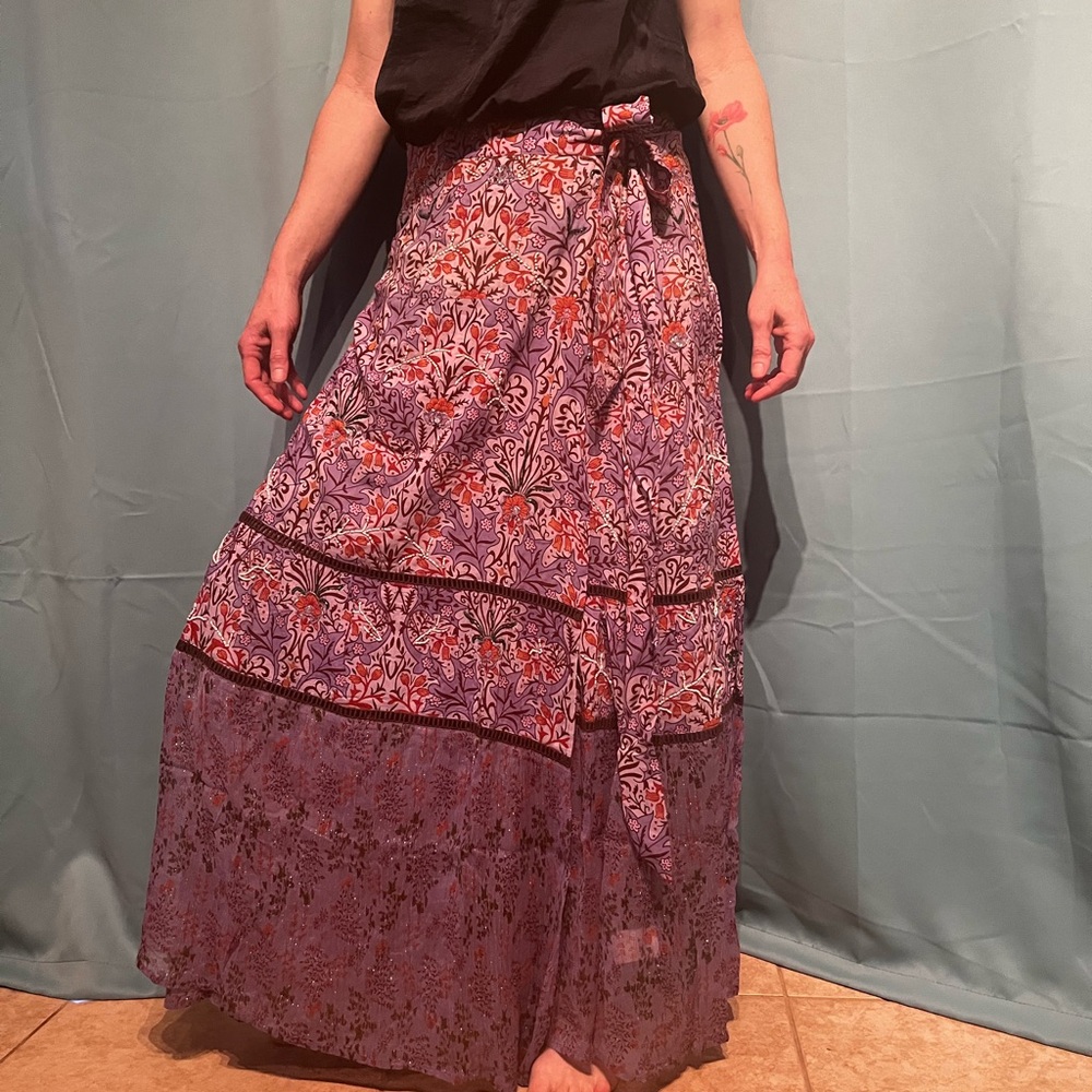 Maxi skirt Boho style for the free spirited